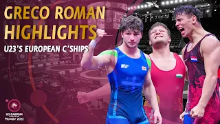 Greco-Roman Highlights from the U23 European Championships at #WrestlePlovdiv