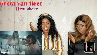OUR FIRST TIME HEARING Greta Van Fleet- Heat Above(official video) REACTION !!!😨😨
