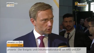 NRW wählt: Christian Lindner im Interview zum Wahlausgang am 14.05.2017