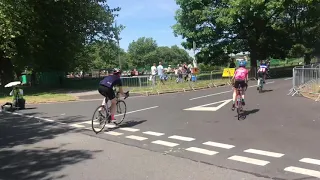 Sprint finish - Great Nottinghamshire Bike Ride 2018