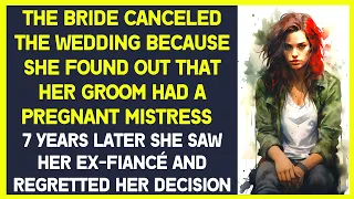 The bride canceled the wedding because she found out that her groom had a pregnant mistress