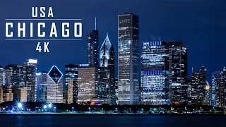 Chicago, USA Aerial view [4K] | Chicago Skyline 4K |  Chicago Drone view