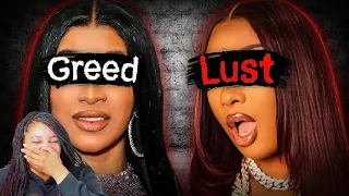 The 7 Deadly Sins As Female Rappers | Reaction