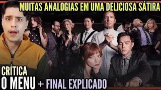 O Menu | Crítica + FINAL EXPLICADO - Uma sátira com analogias e reviravoltas.