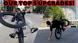 *UPGRADES* YOU SHOULD DO TO YOUR WHEELIE BIKE FOR BEGINNERS!