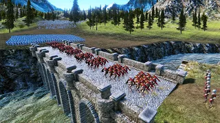 Wildman Lay Siege To Castle Ultimate Epic Battle Simulator UEBS