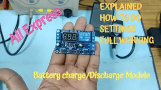 Battery Charge/Discharge Module-AliExpress  "Battery Overcharge & Battery Discharge Protection"