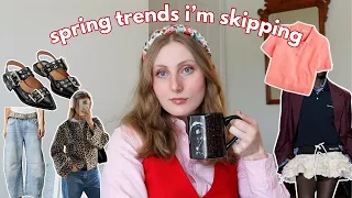 spring fashion trends I am skipping 👀🌸