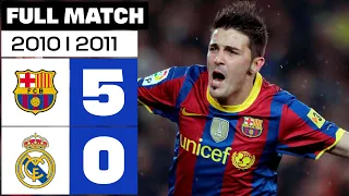 FC Barcelona vs Real Madrid (5-0) MD13 2010/2011 - FULL MATCH