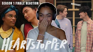 THE *HEARTSTOPPER* FINALE HAD ME IN SHAMBLES | Season 1 (episodes 5,6,7 & 8) Reaction