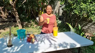 Te gusta el mango? consumelo en una rica agua.