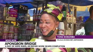 Apongbon Bridge: A Ray Of Hope Rises, As Repair Work Nears Completion.