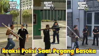 INILAH PERBEDAAN REAKSI POLISI GTA SA, GTA 4 DAN GTA 5 (PART3)