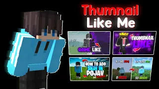 How To Make Minecraft Thumbnails Like Me | PojavLauncher | #minecraft #pojavalauncher #thumbnail