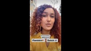 Pronunciation differences in Flemish 🇧🇪 and Dutch 🇳🇱 | Speaking tips for Dutch