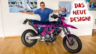 Die Supermoto bekommt ein neues Kleid!