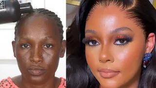 100M VIEWS😱⬆️ 👆VIRAL video 💣BOMB🔥 😱MUST WATCH 😳 BRIDAL MAKEUP AND HAIR TRANSFORMATION ❤️WOC