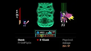 Deltarune: Perfect X-Slash Timing (Spamton NEO)