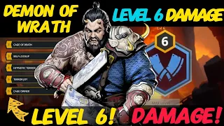 Is Demon of Wrath the NEW Damage King? | Level 6 Dynasty Damage Series Part 2 | Shadow Fight 3