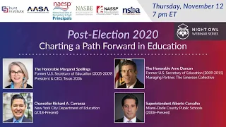 Post-Election 2020: Charting a Path Forward in Education