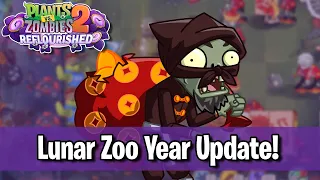 Lunar Zoo Year Update! - Plants vs. Zombies 2: Reflourished