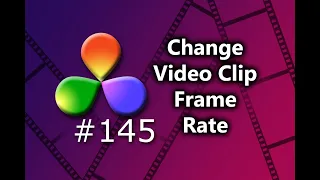 DaVinci Resolve Tutorial: How to Change a Video Clip's Frame Rate