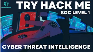 Cyber Threat Intelligence - Try Hack Me - SOC Level 1 [WALKTHROUGH]