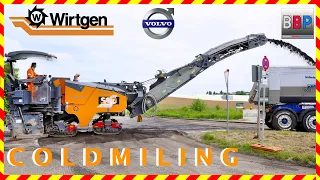 Wirtgen W 120 CF i - Sanierung K1846 Leutenbach, 2024. #wirtgen #coldmilling