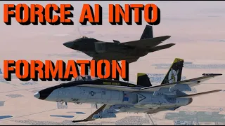 DCS Force AI to Fly Formation