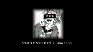 写完这首歌我就会放下你了 - 小陸 VI (slowed + reverb) 降調0.8