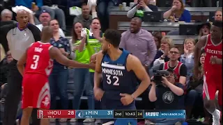 2nd Quarter, One Box Video: Minnesota Timberwolves vs. Houston Rockets