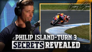 MotoGP rider Casey Stoner explains his incredible technique in turn 3 at Philip Island Gypsy Tales