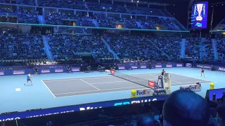 Rally Djokovic Zverev 2021 Nitto ATP Finals