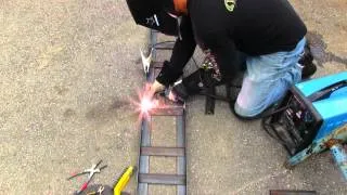 How to make heavy duty steel loading ramps