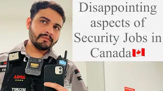 Canada Security Jobs Cons | Canada Security Jobs Reality |