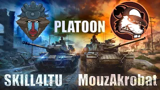Surprise Platoon with MouzAkrobat! | World of Tanks