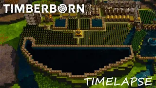 TERRACES - Timberborn Timelapse [hard mode]