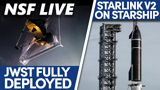 NSF Live: Webb telescope is fully deployed, Starship chopsticks reach new heights, and more