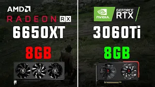 RX 6650 XT vs RTX 3060 Ti Test in 8 Games