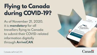 Arrivecan How to fill form for entering canada! madatory for all ! ArriveCAN to enter Canada !