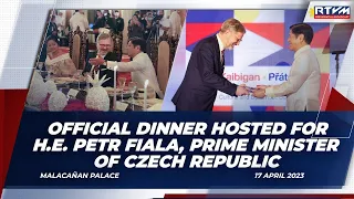 Book Launching and Official Dinner Hosted for Prime Minister Petr Fiala of Czech Republic