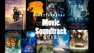 Movie Soundtrack Quiz (40 Films)