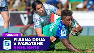 Fijiana Drua vs. NSW Waratahs Women Highlights | Round 2 | Super Rugby Women's 2024