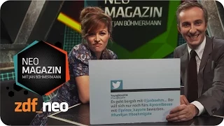 Die große Kommentare-kommentier-Show mit Katrin Bauerfeind und Jan Böhmermann - NEO MAGAZIN - ZDFneo