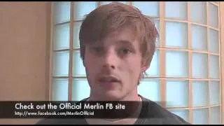 Bradley James Welcomes Merlin Fans To The Official Merlin Facebook Site