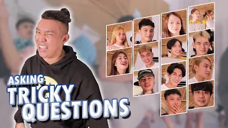 ASKING TRICKY QUESTION TO FAMOUS TIKTOKERS (LAPTRIP SA MGA SAGOT) | CHAD KINIS VLOGS