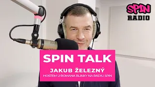 SPIN TALK ROMANA BLINKY - JAKUB ŽELEZNÝ O NOVINAŘINĚ A TELEVIZI, ALE I O JEHO ANGAŽMÁ V DIVADLE