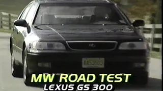 1993 Lexus GS300 (Toyota Aristo/S140) - Motorweek Retro