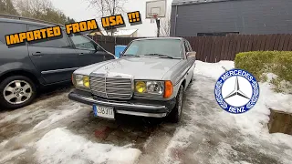 W123 Dad's Gift 1985 Mercedes 300D Quick Oil Change and Car Wash!!! What an Amazing Machine!