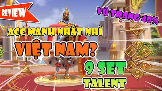 Review acc Boss MinhPhuc: GPY ngã ngửa khi review acc mạnh nhất nhì Rok Việt - Rise of Kingdoms